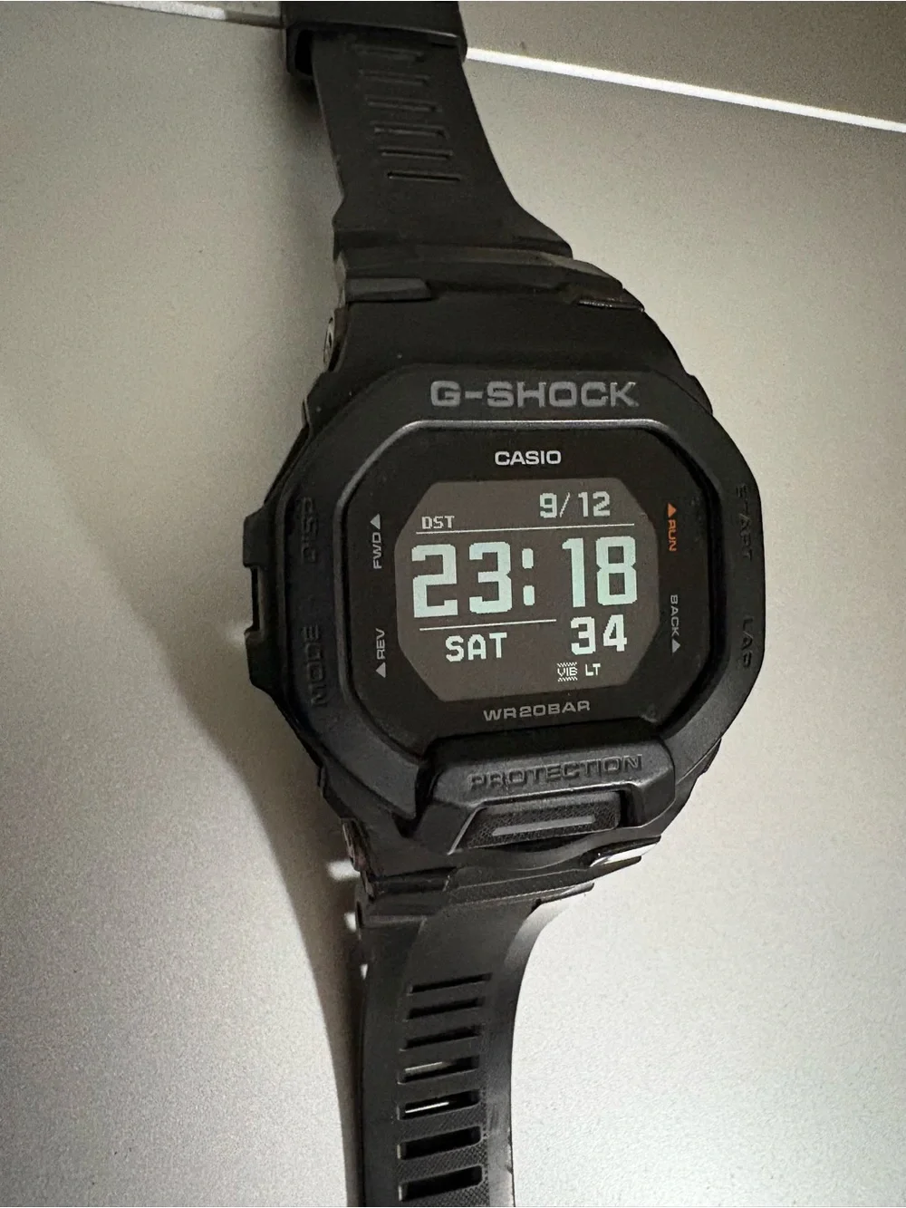 CASIO G-SHOCK Quartz Black Watch 3506/GBD-200/GB9199